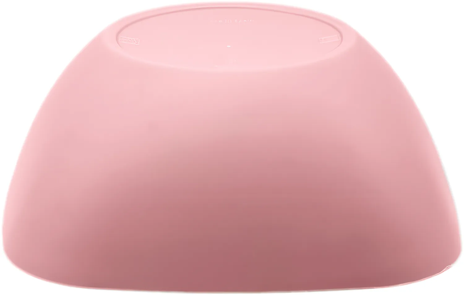 Cuenco De Plastico Cuadrado Para Comida Bol 4.8 Litros Rosa